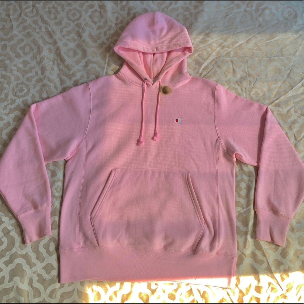 Light pink Champion hoodie